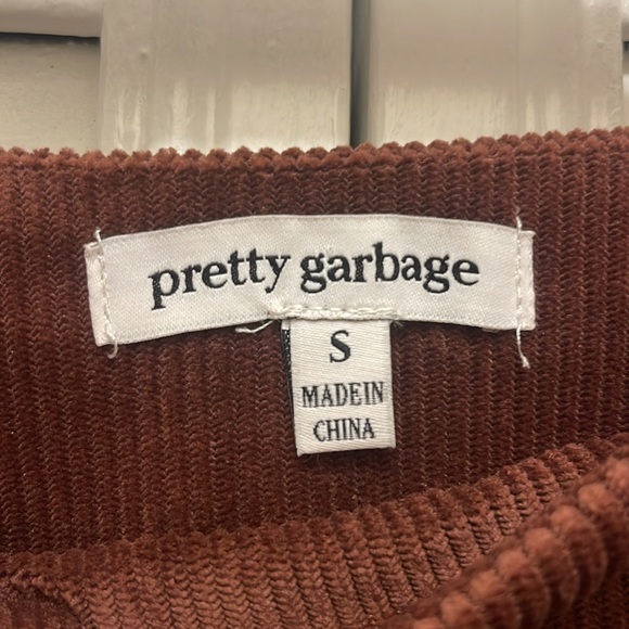 pretty garbage corduroy skirt set - Picture 5 of 5